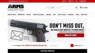 Armsunlimited.com coupon codes
